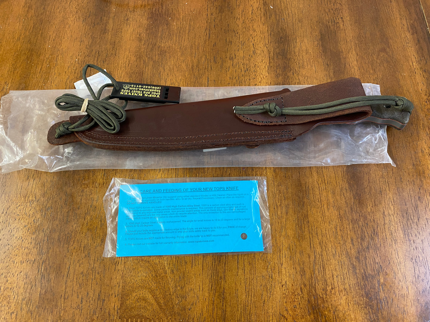 Tops Wild Pig Hunter Sheath Knife