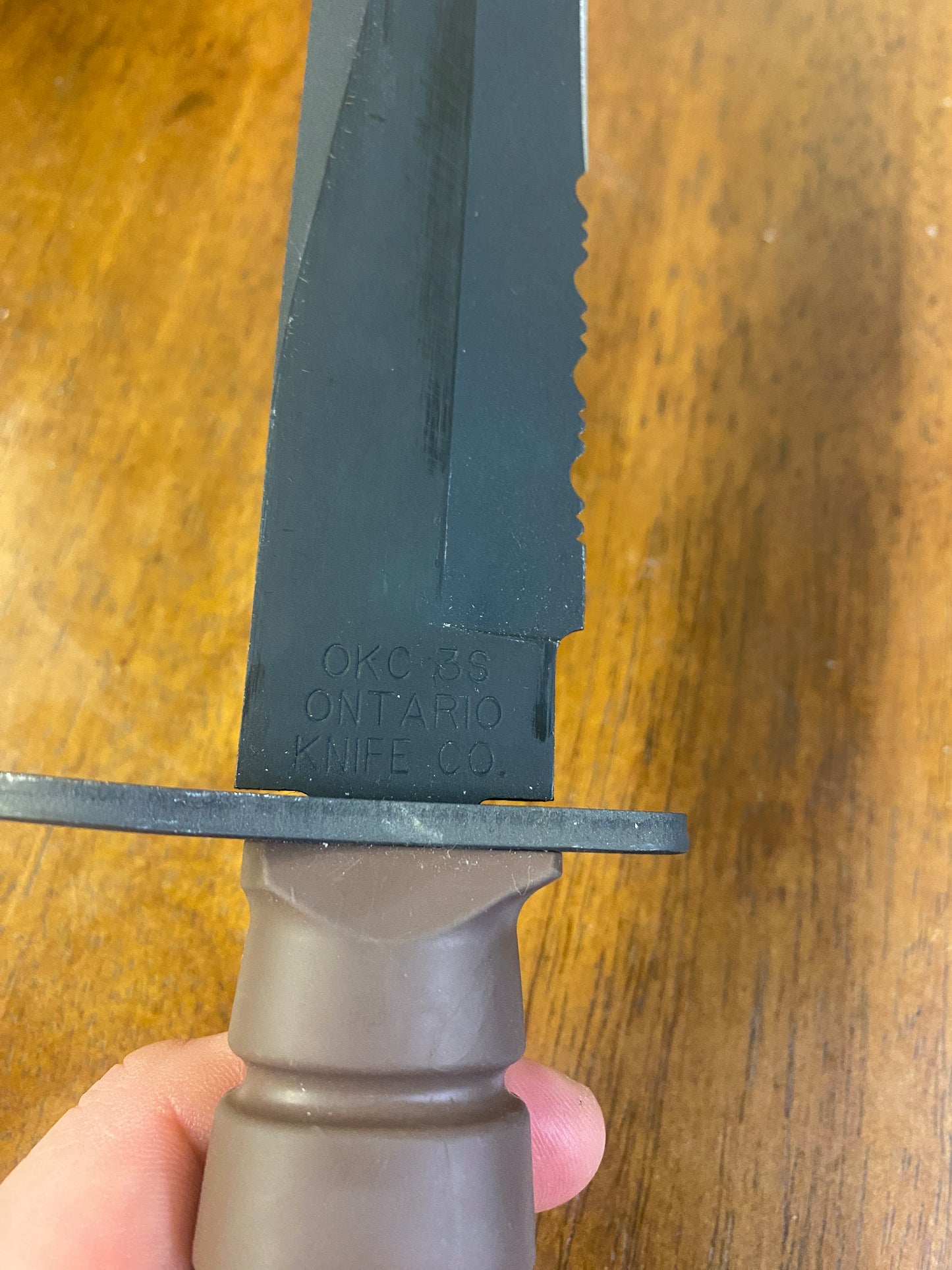 Ontario OKC 3S Combat Sheath Knife/Bayonet