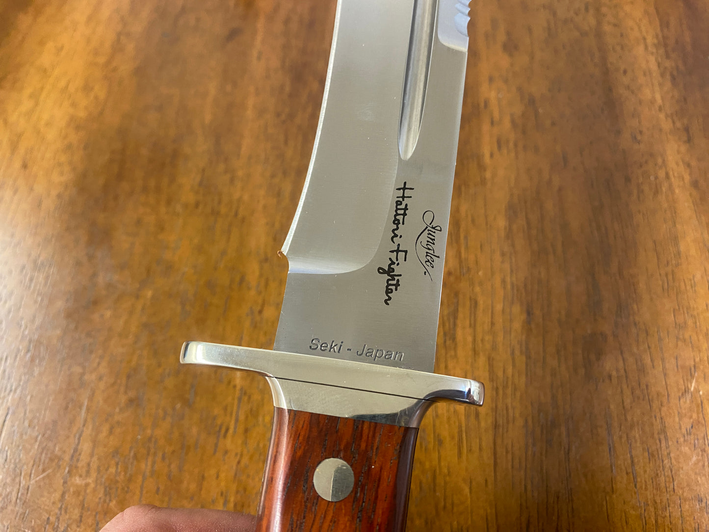Junglee Hattori Fighter Sheath Knife