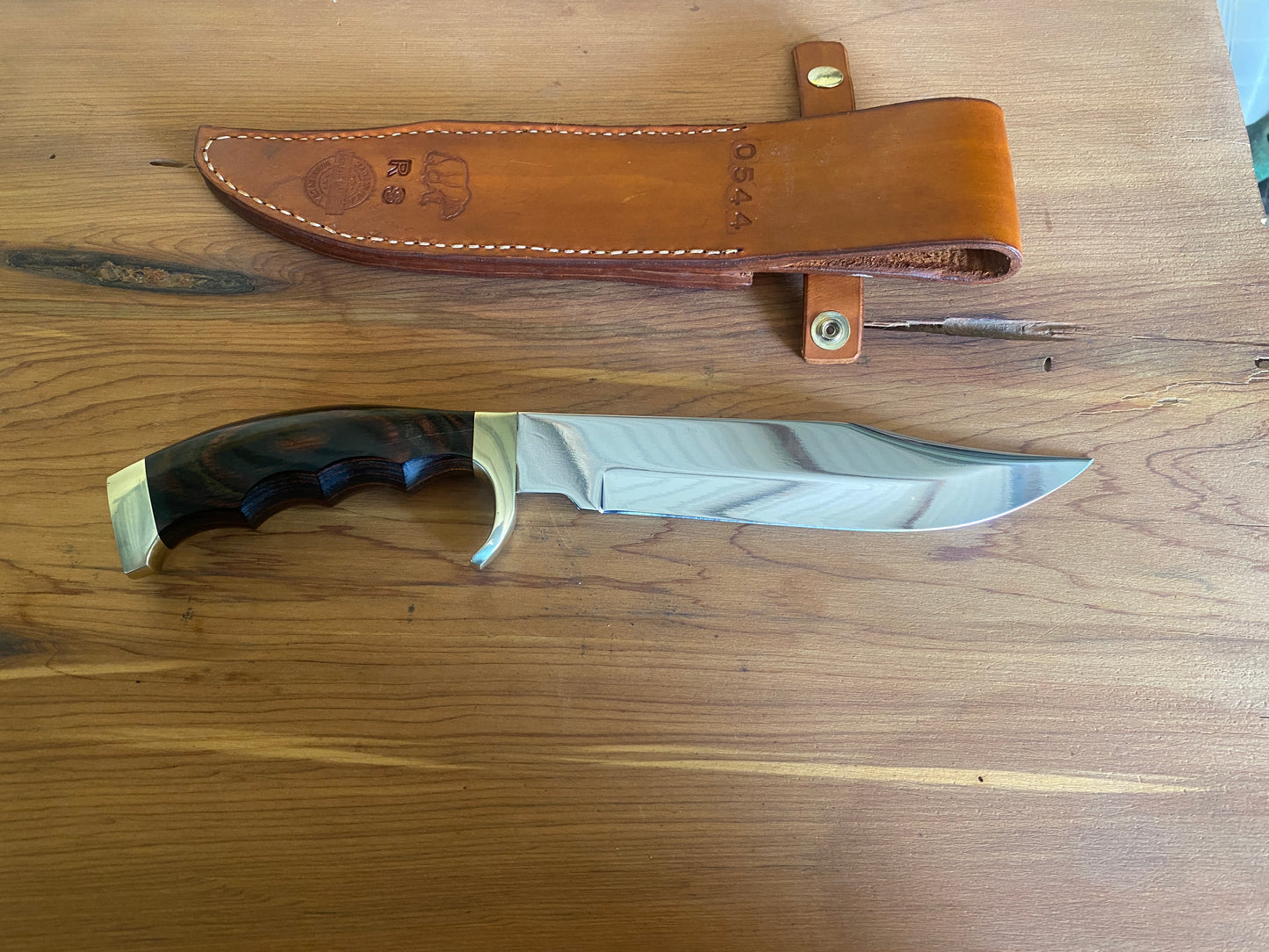 Vintage Kershaw Dan Harrison 4071 Medium Bowie Knife
