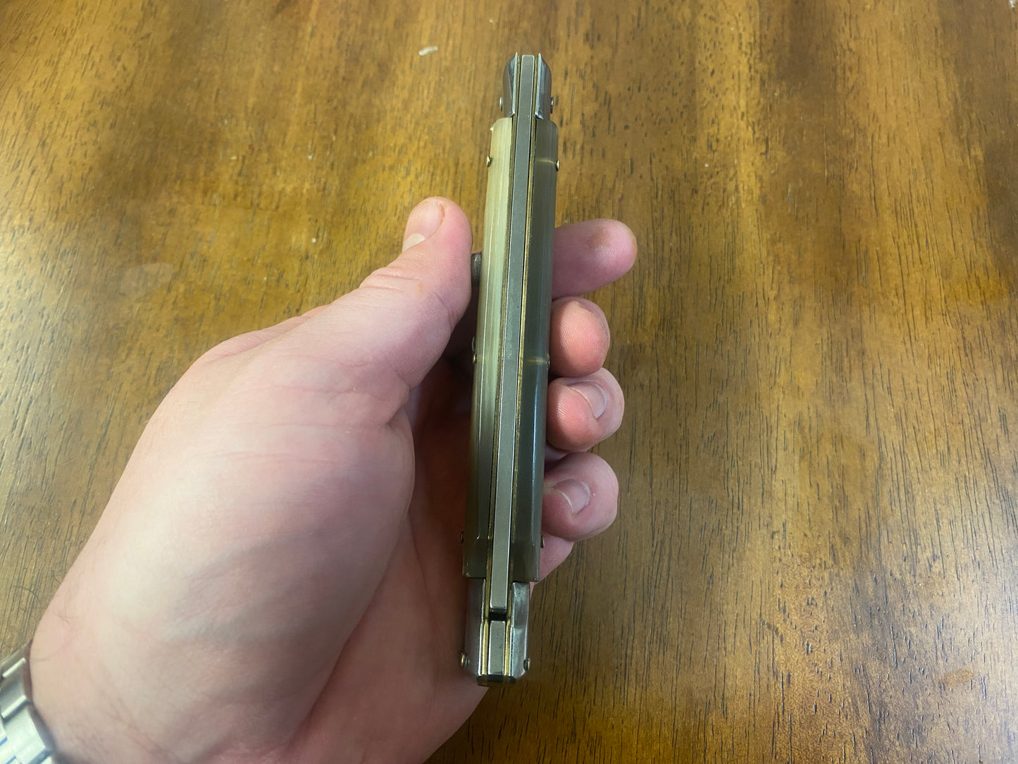 Frank B Removed Swing Guard Italian Automatic Stiletto Pocket knife
