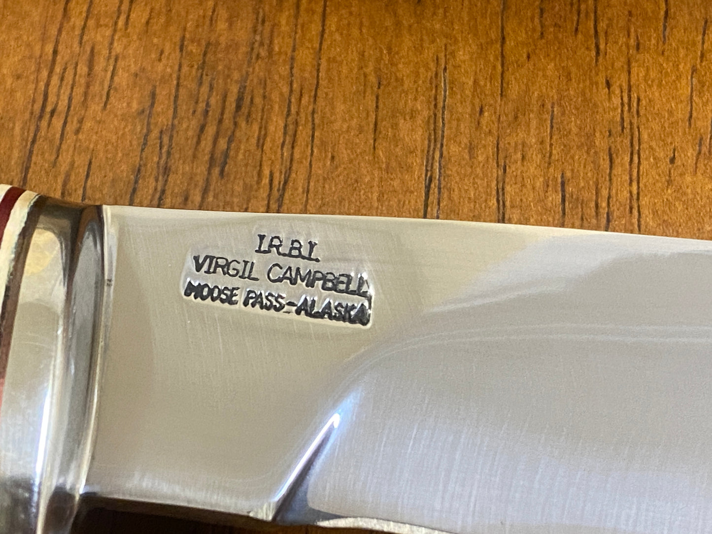 Custom IRBL sheath knife