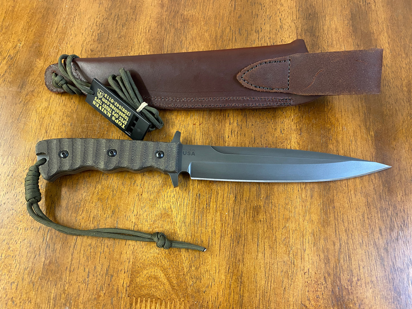 Tops Wild Pig Hunter Sheath Knife