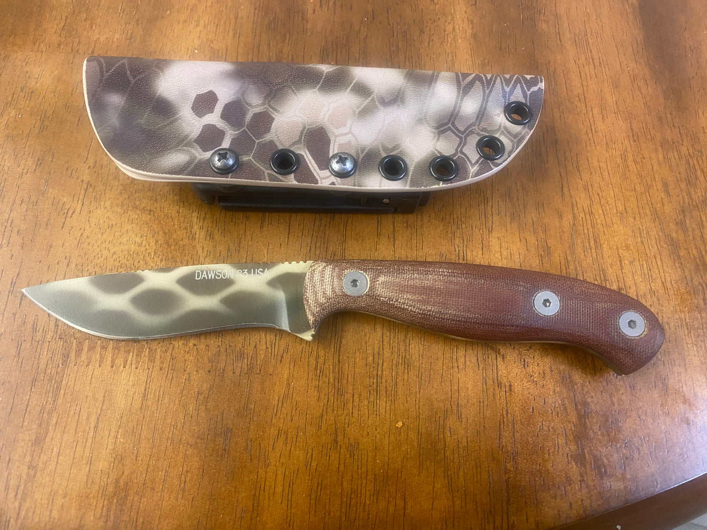 Dawson G3 Trapper 3 Sheath Knife