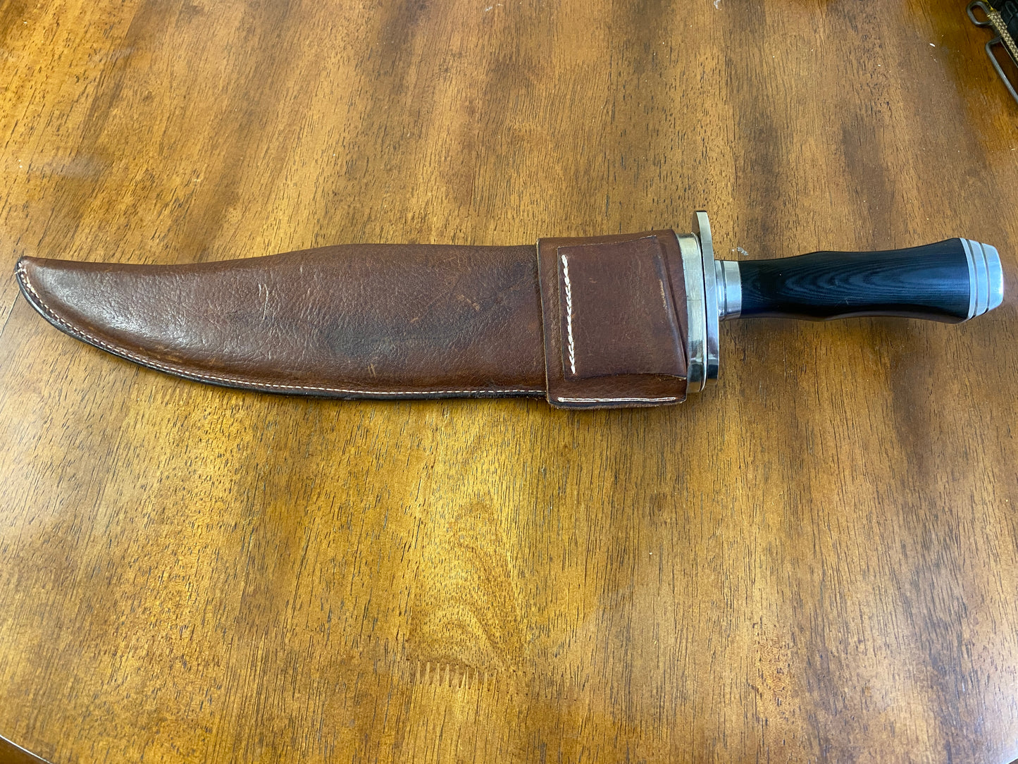 Japanese Made Cold Steel VG-1 San MaI III Natchez Bowie knife