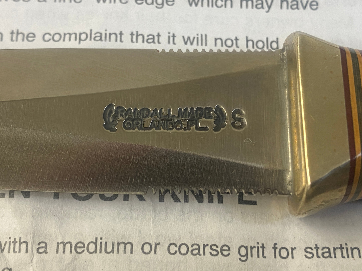 Randall Model 24 Guardian
