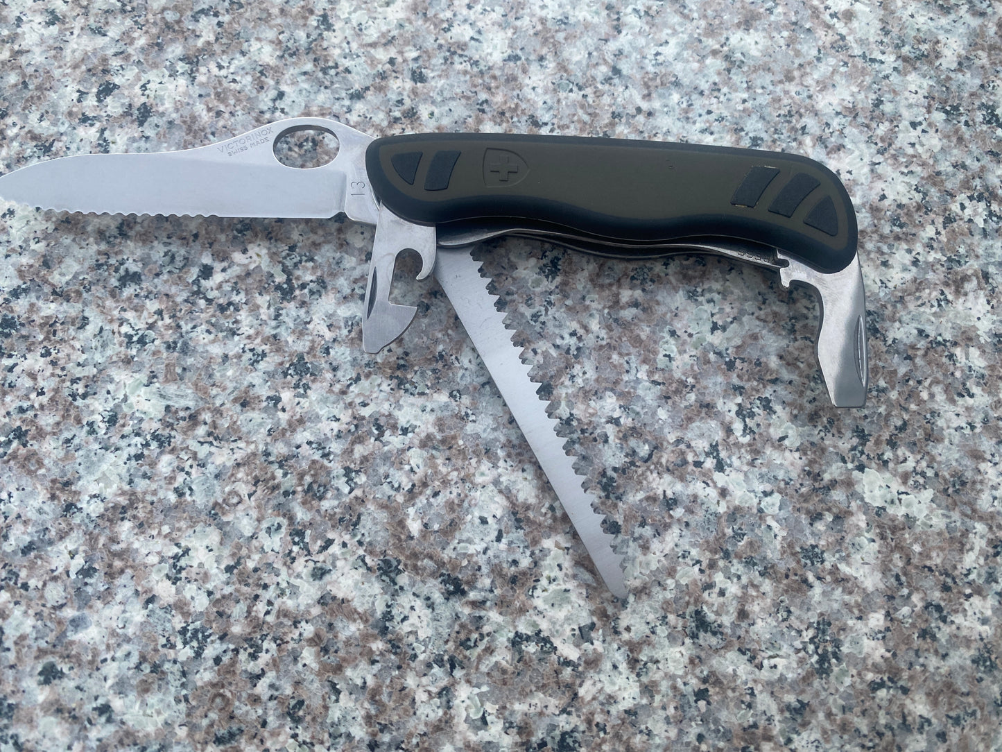 2013 Victorinox Swiss Army One-Hand Soldier Standard Issue Multi-Tool,