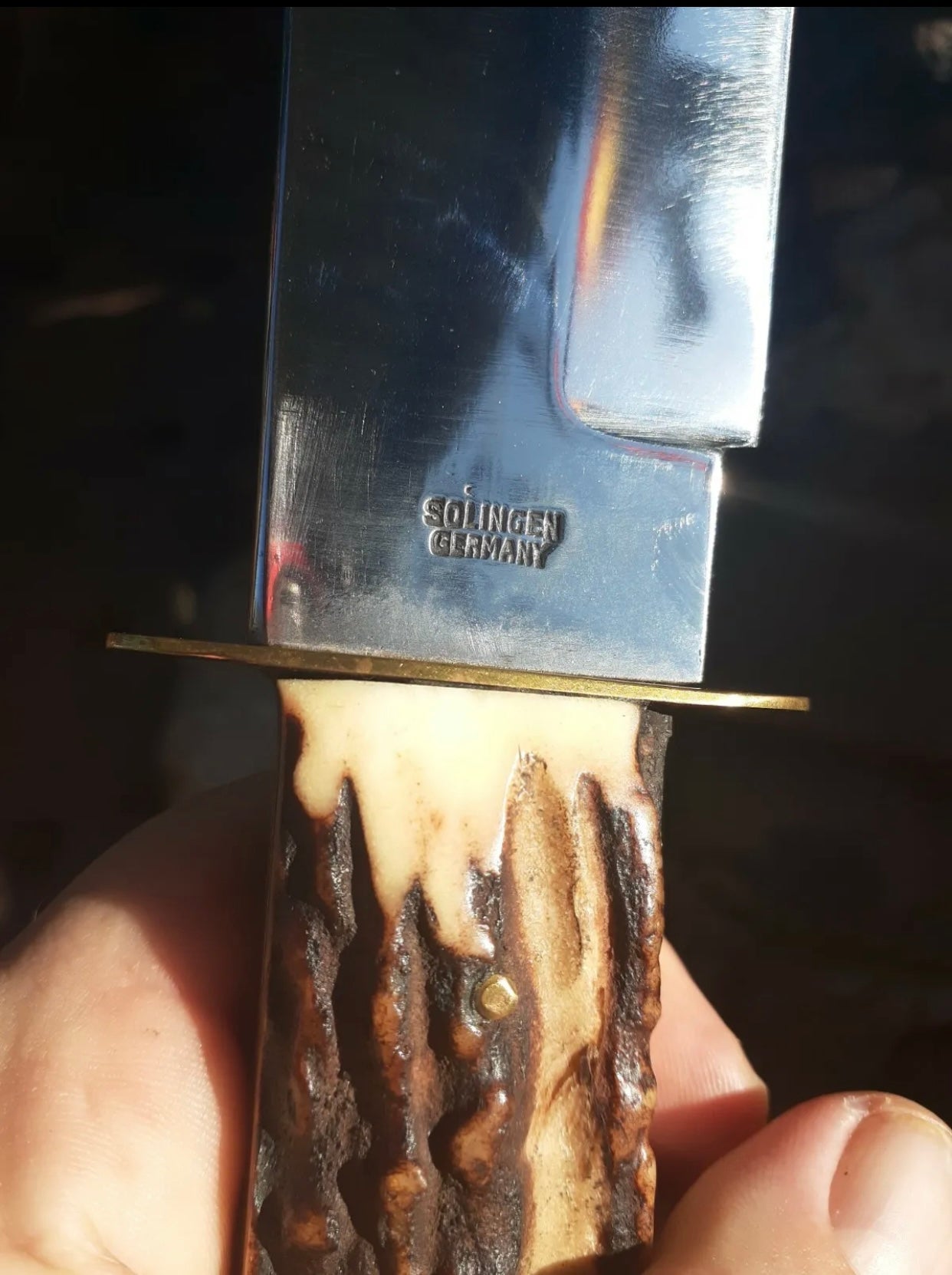 Vintage Voos Schlieper Original Bowie knife