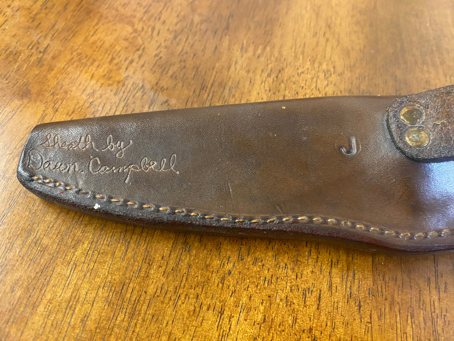 Custom IRBL sheath knife