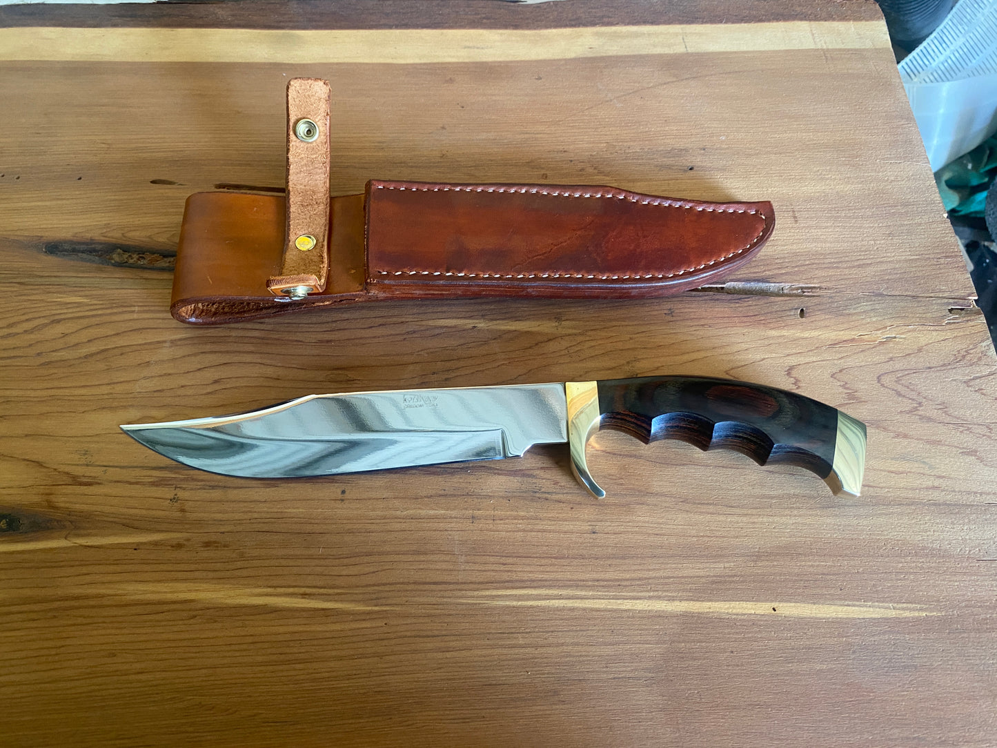 Vintage Kershaw Dan Harrison 4071 Medium Bowie Knife