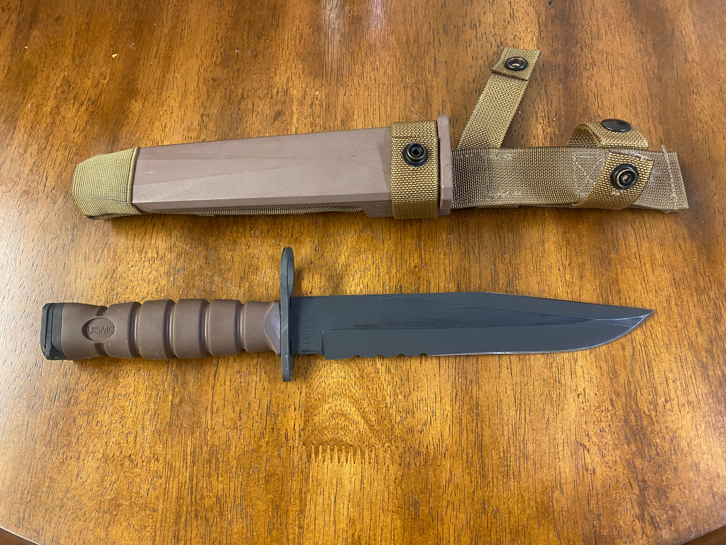 Ontario OKC 3S Combat Sheath Knife/Bayonet