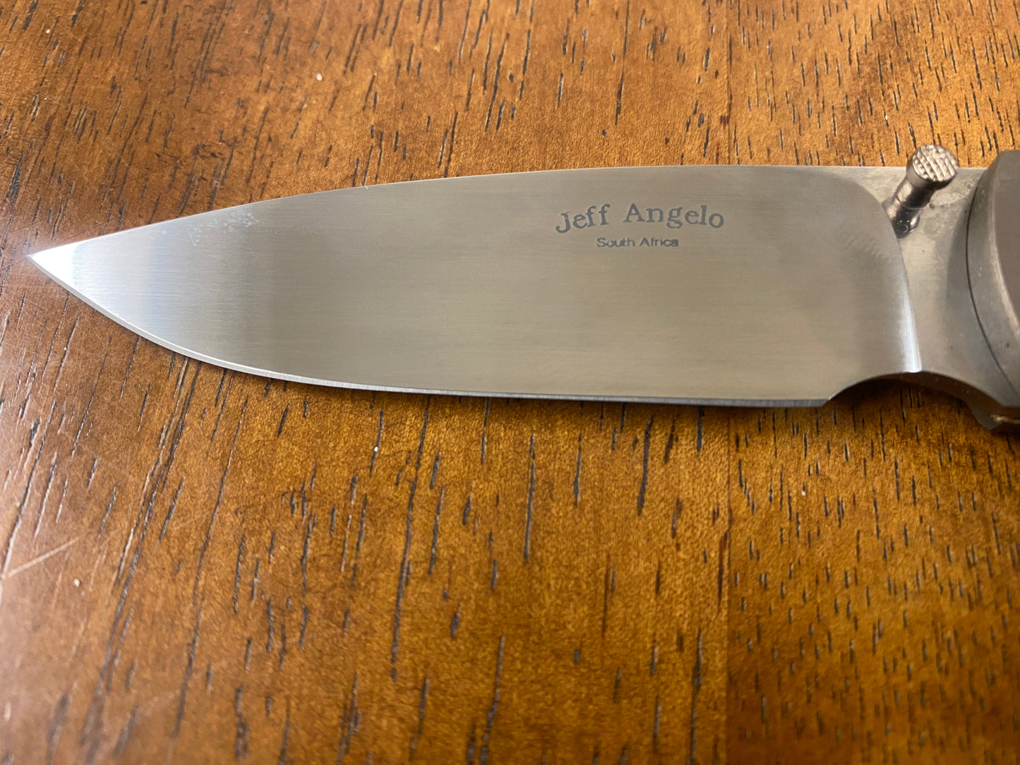 Jeff Angelo Pocket Knife
