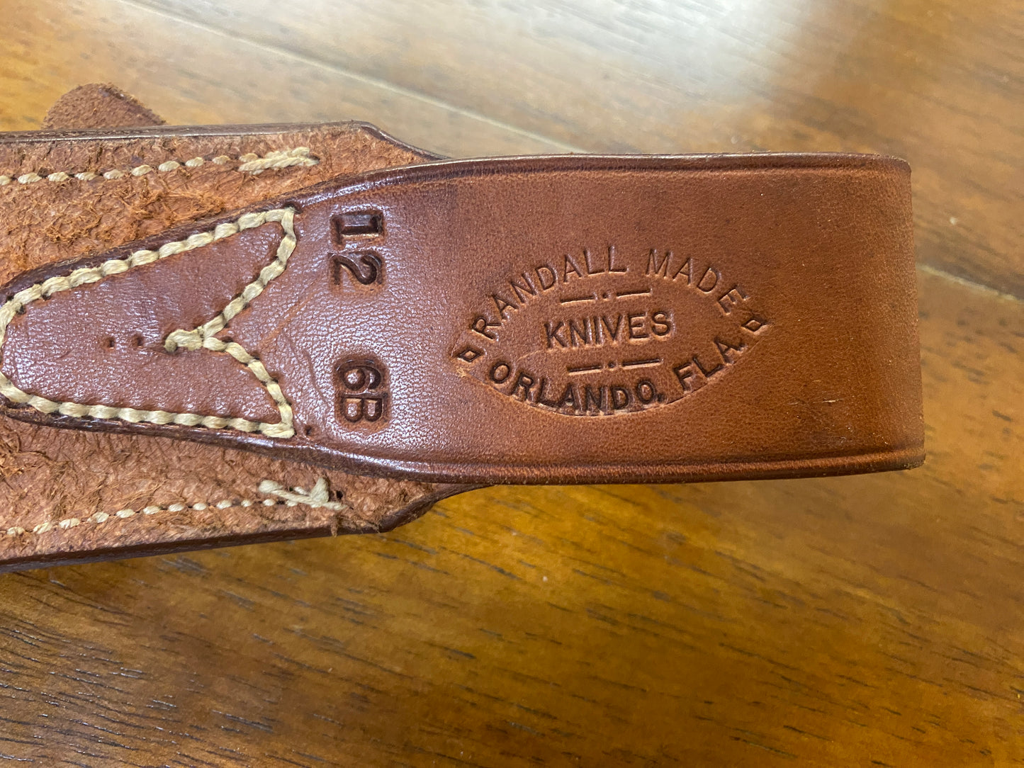 Randall model 12 6B leather sheath