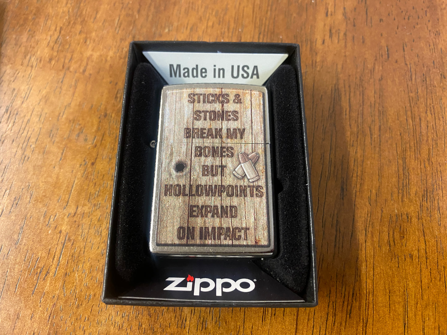 ZIppo Sticks & Stones Lighter