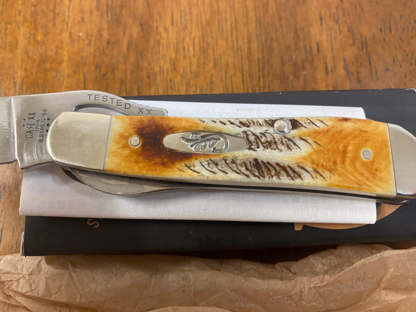 Case xx 5 Dot Russlock Pocket knife