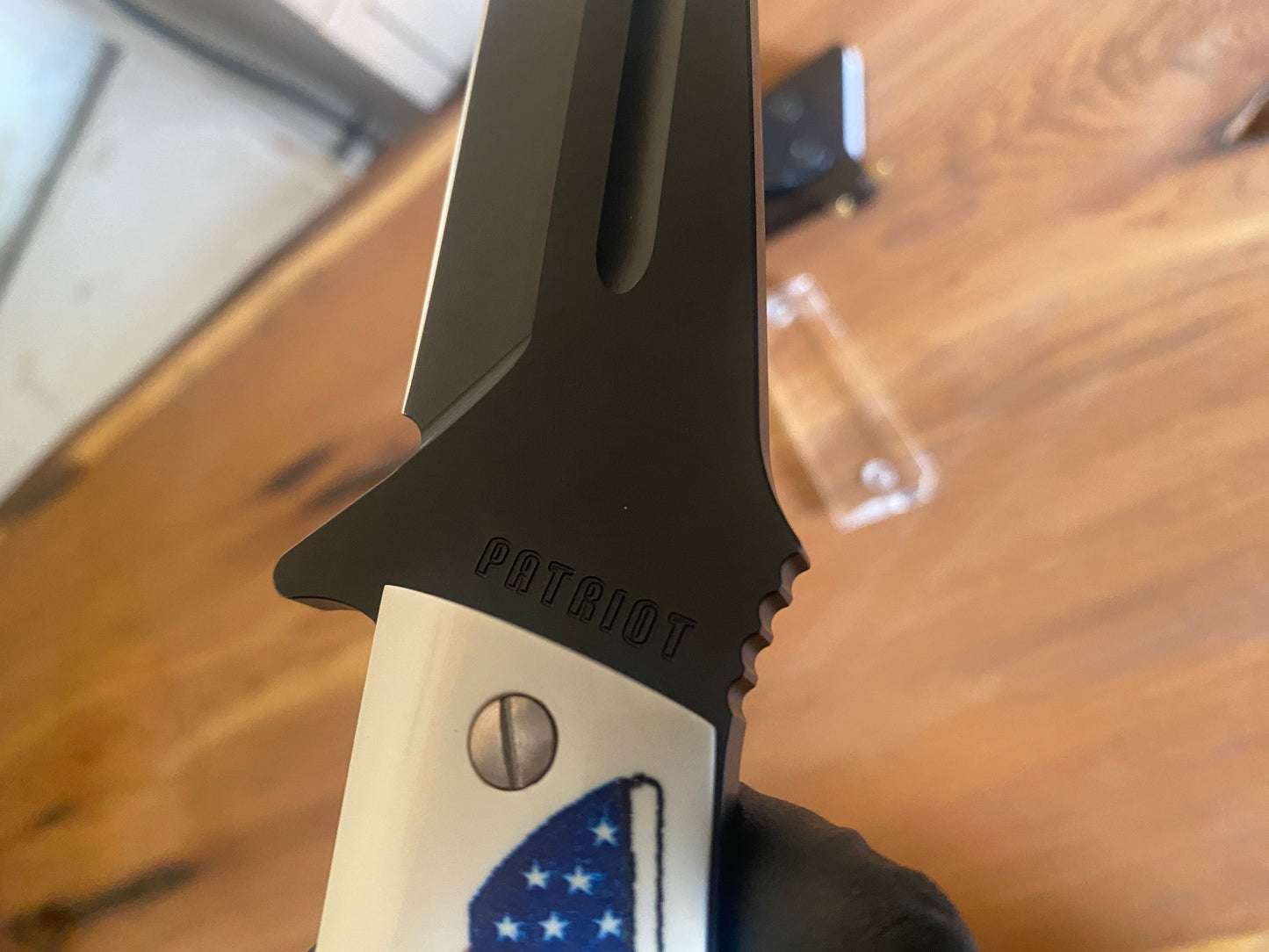 Jenness Custom Patriot Sheath knife