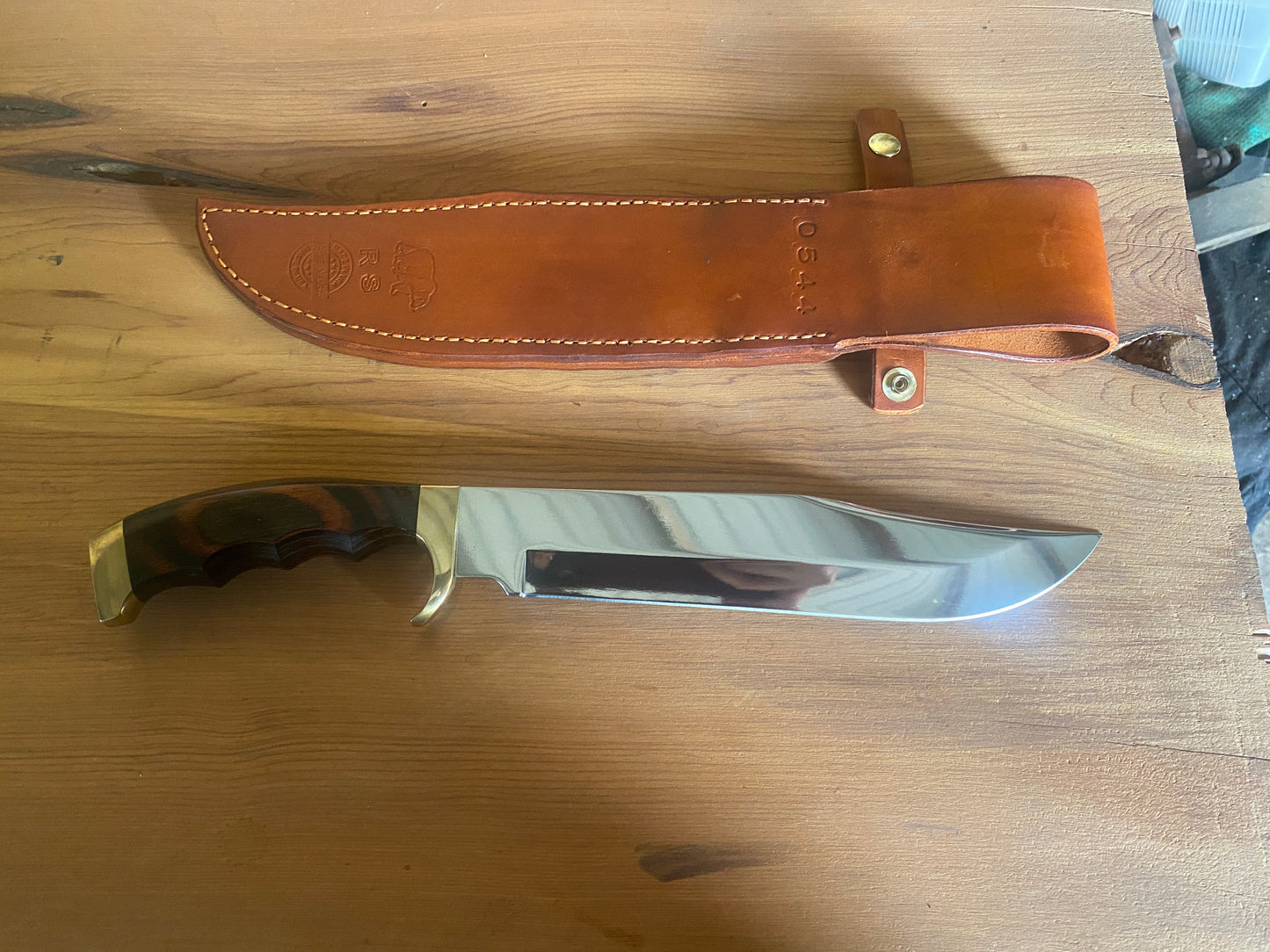 Vintage Kershaw Dan Harrison 4072 Large Bowie Knife