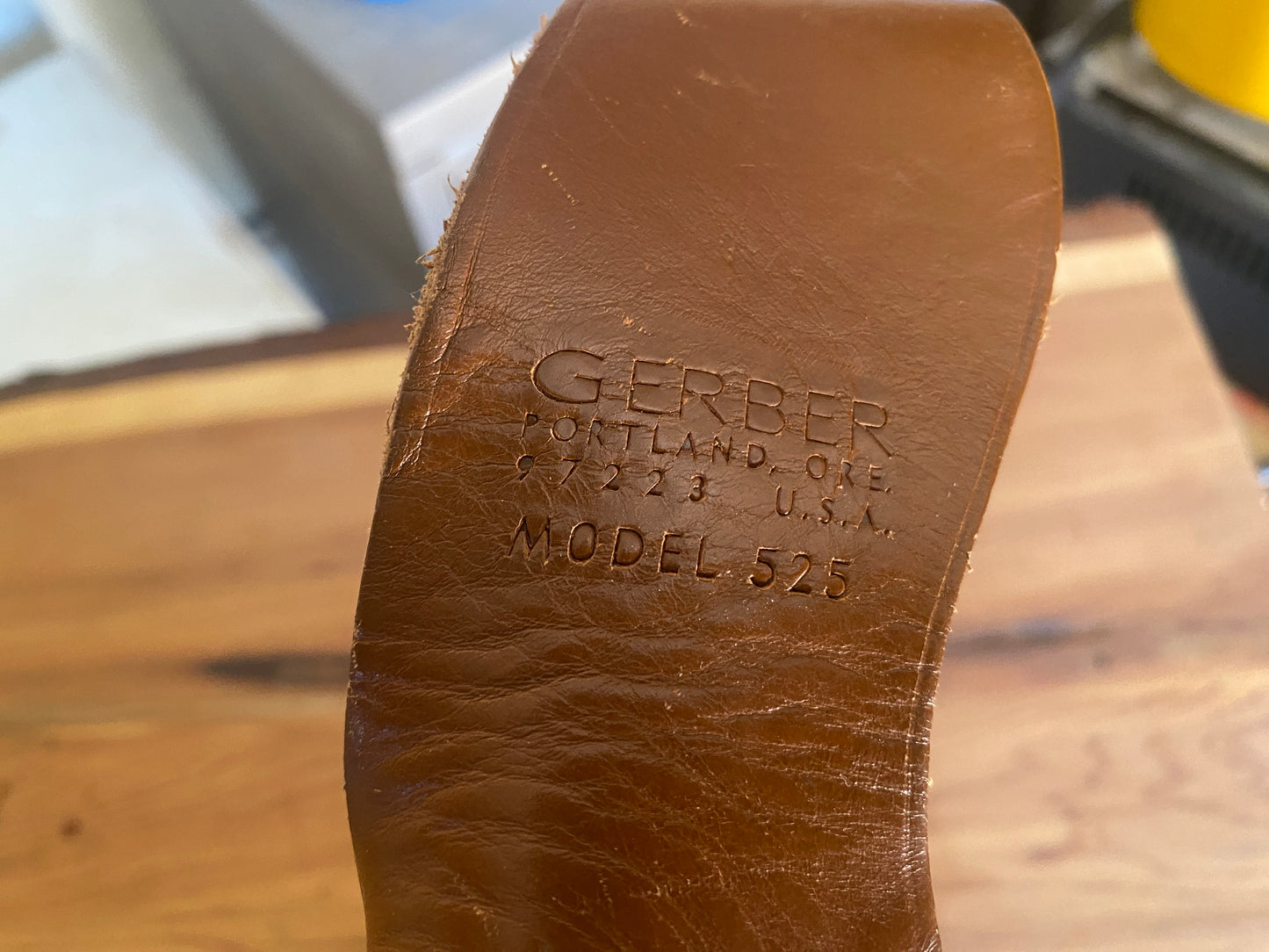 Gerber Model 525 S.59 Sheath Knife