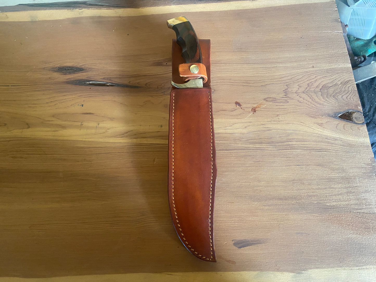 Vintage Kershaw Dan Harrison 4072 Large Bowie Knife