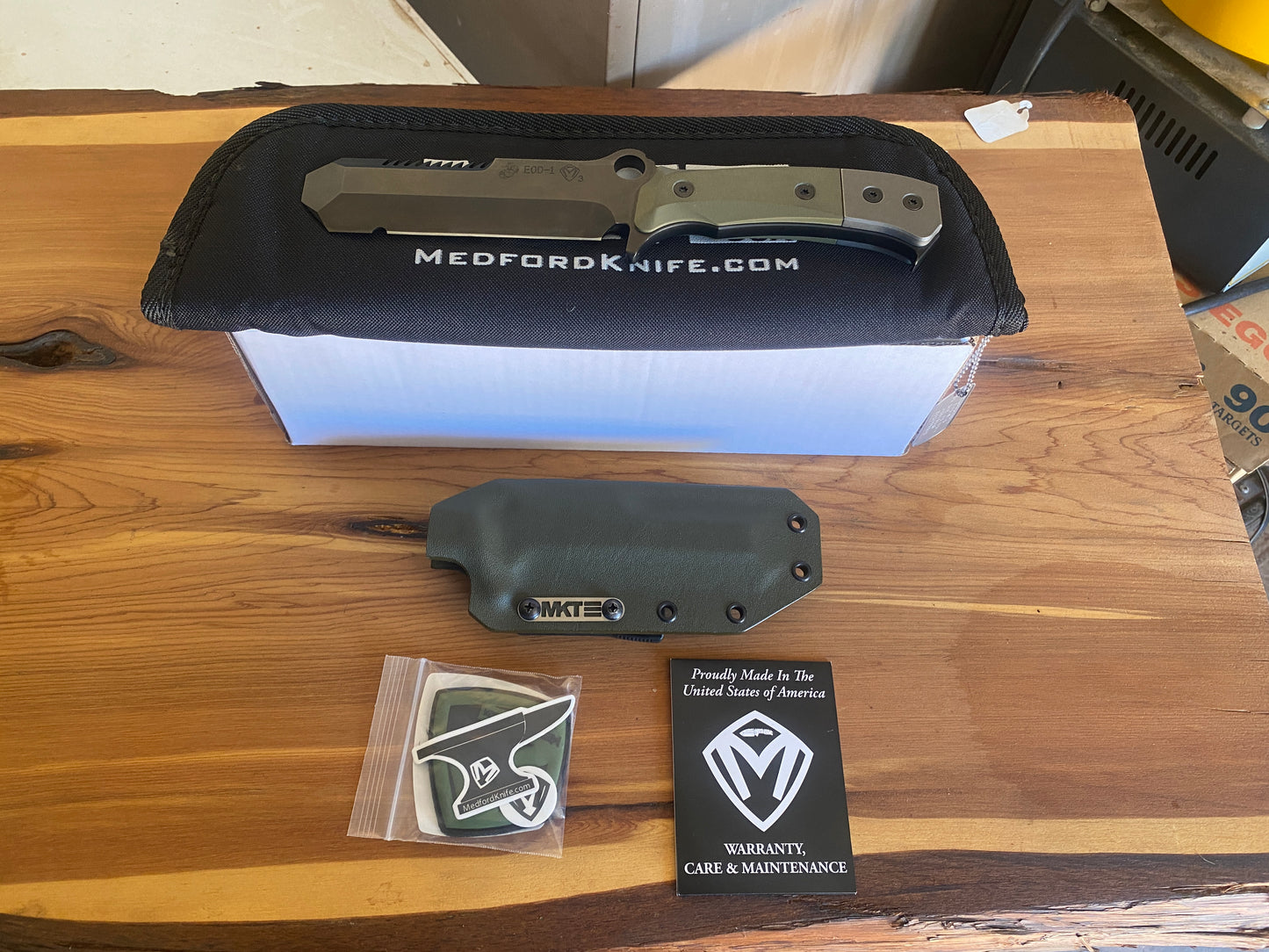 Medford USMC EOD-1 Sheath knife
