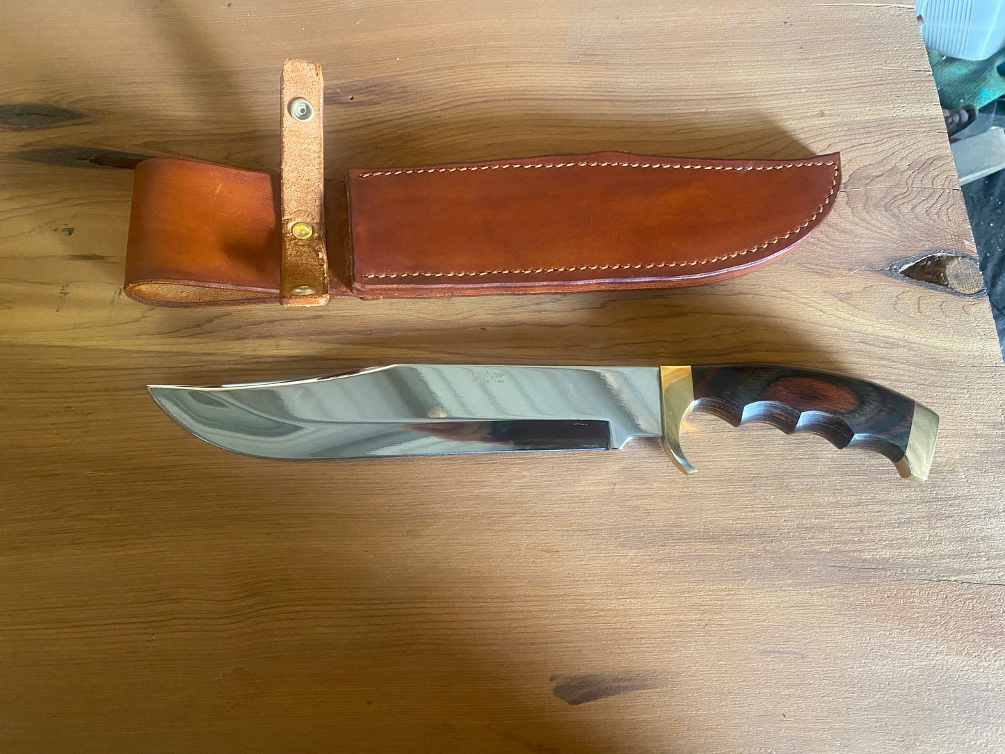 Vintage Kershaw Dan Harrison 4072 Large Bowie Knife