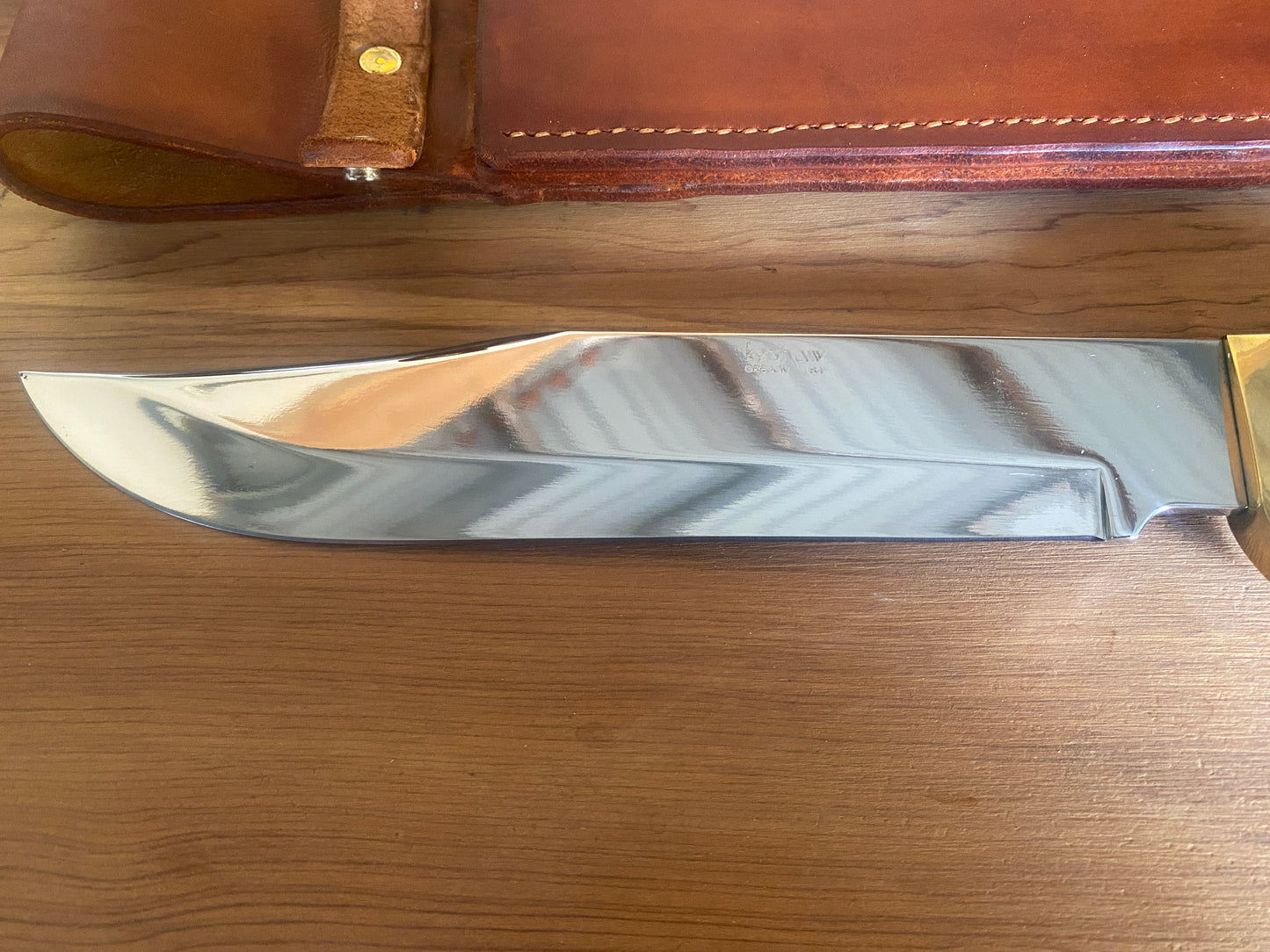 Vintage Kershaw Dan Harrison 4072 Large Bowie Knife