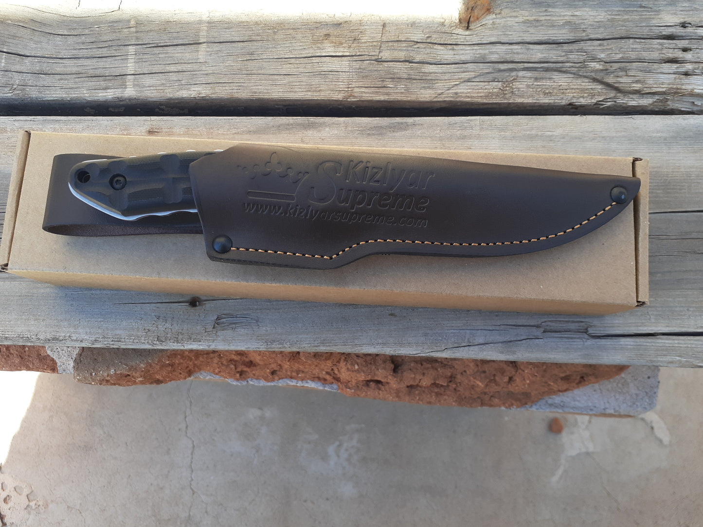 Kizlyar supreme Aztec Sheath Knife