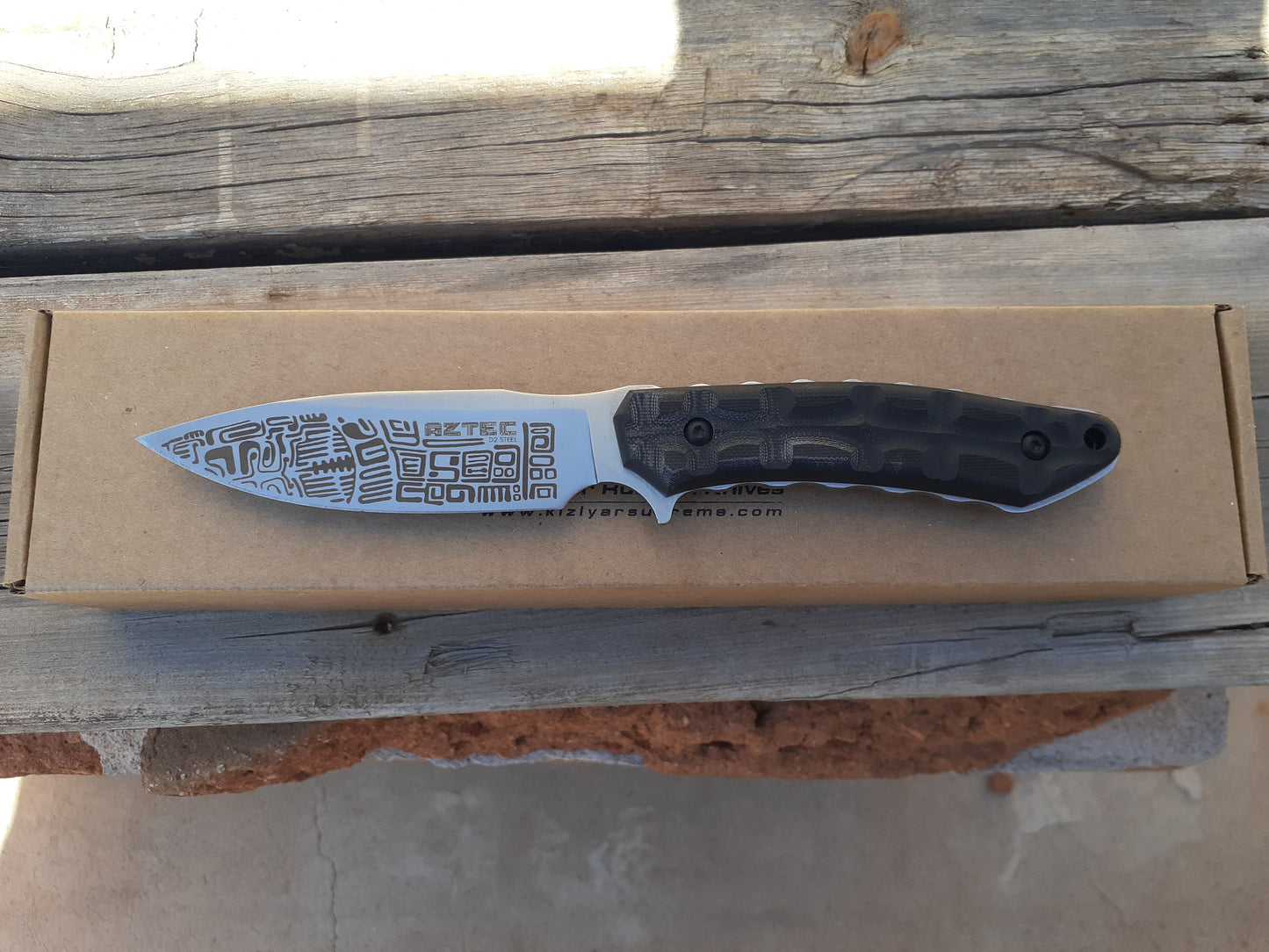 Kizlyar supreme Aztec Sheath Knife
