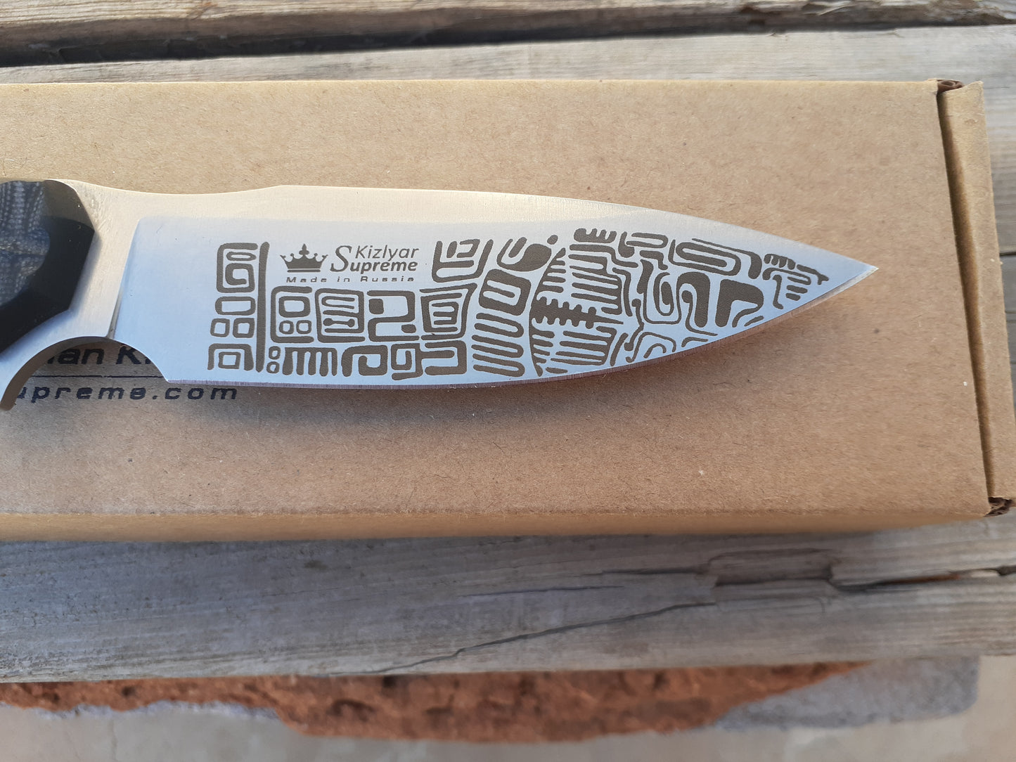 Kizlyar supreme Aztec Sheath Knife