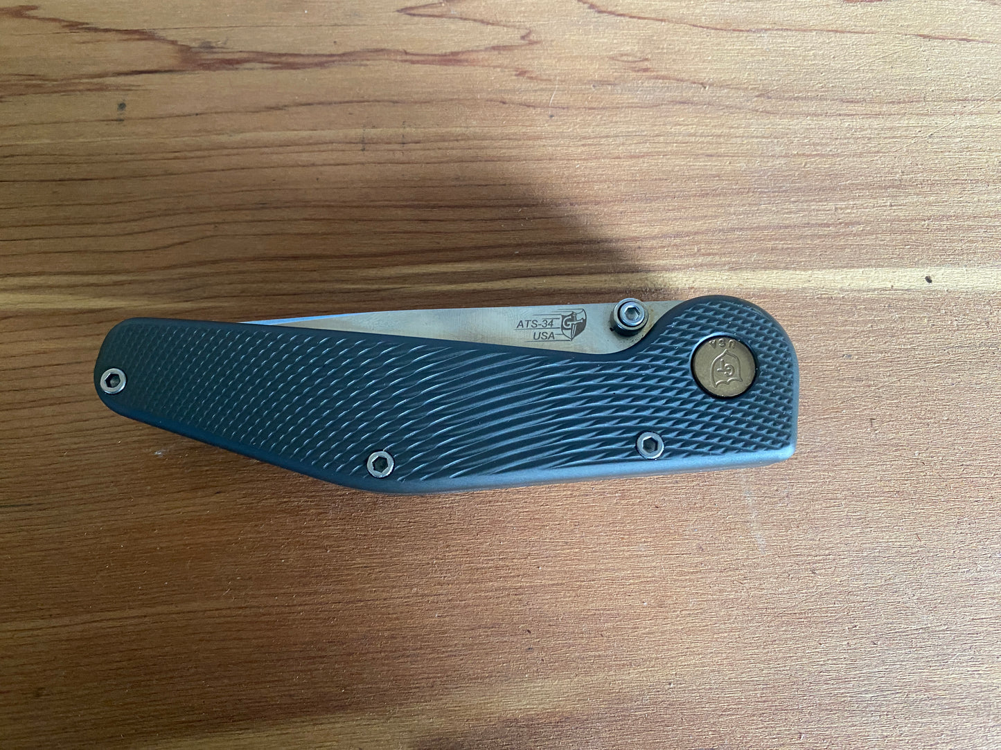 older GT 112 Automatic Pocket Knife