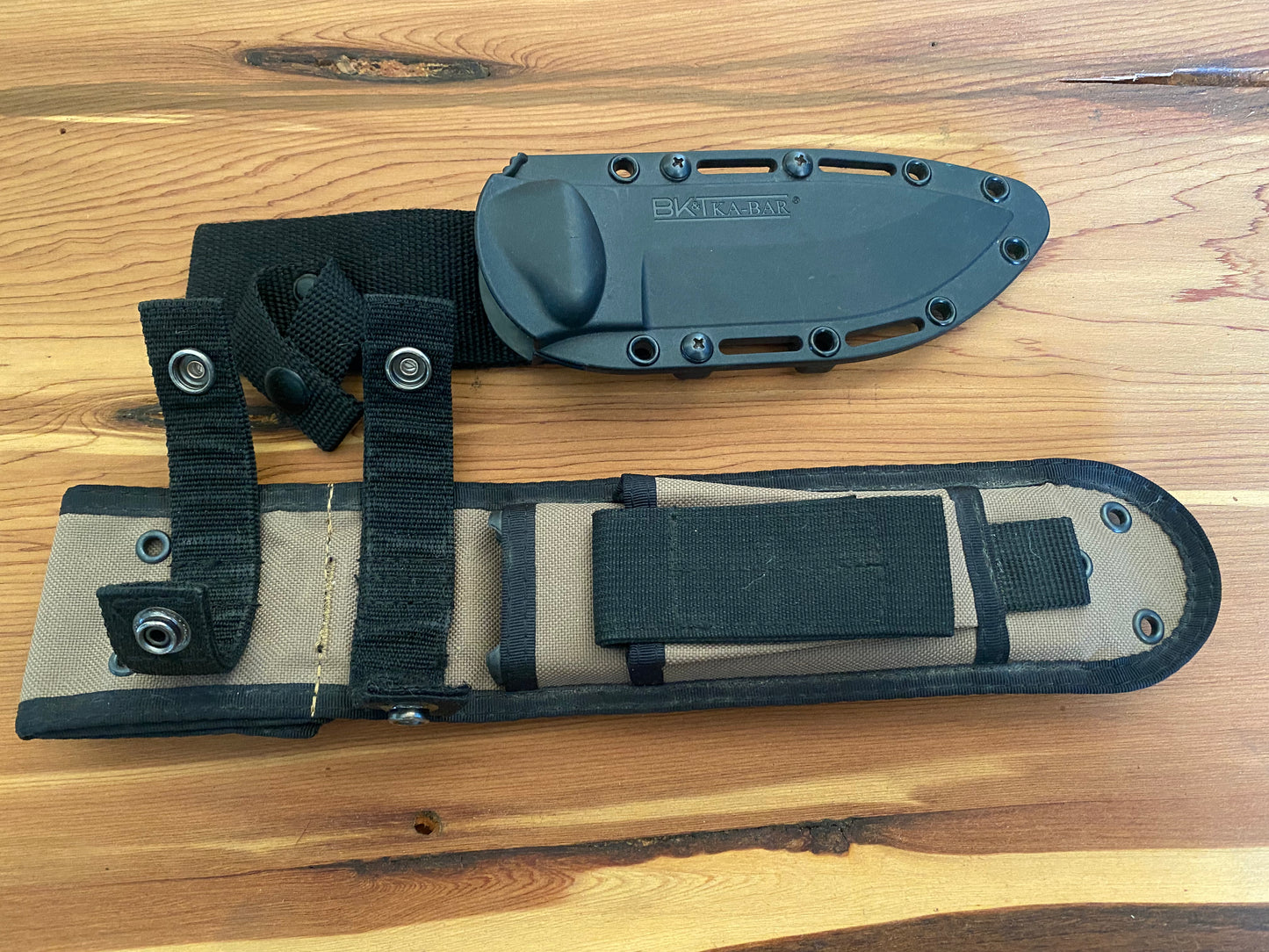 BK&TKA-BAR Clear Coat BK2 Sheath Knife
