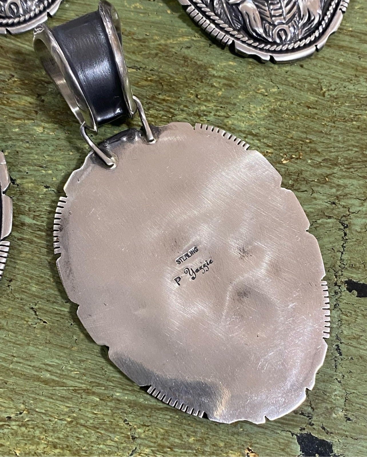 Patrick Yazzie Rainbow Chief Pendant