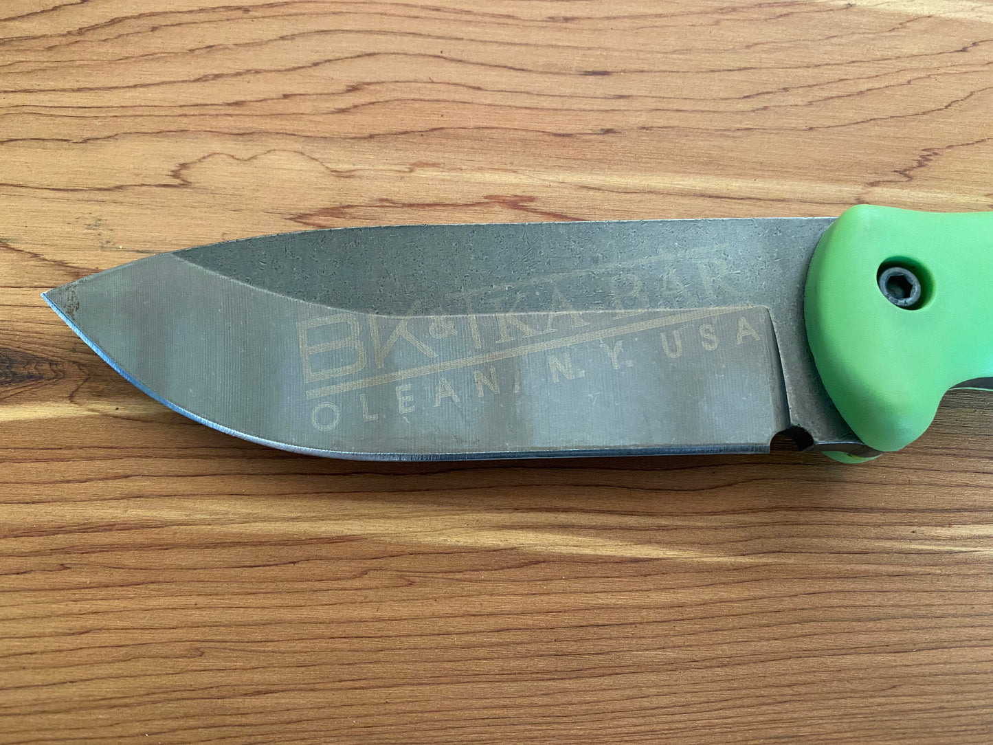 BK&TKA-BAR Clear Coat BK2 Sheath Knife