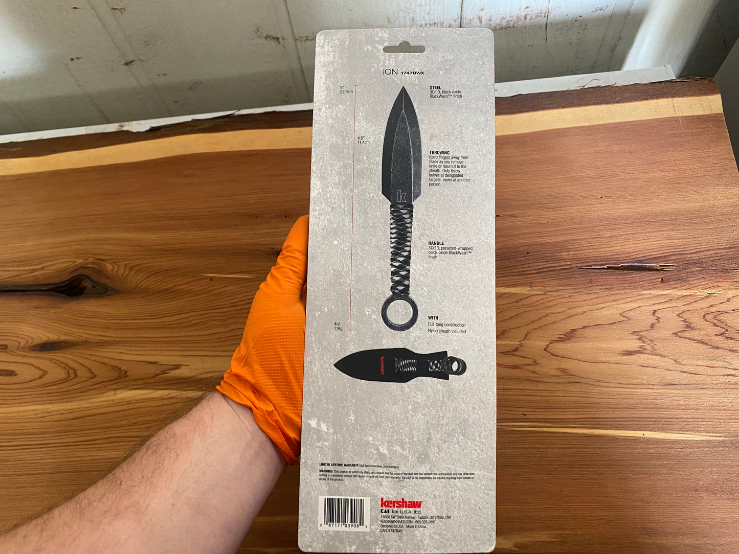 Kershaw Ion Knife Throwing Set