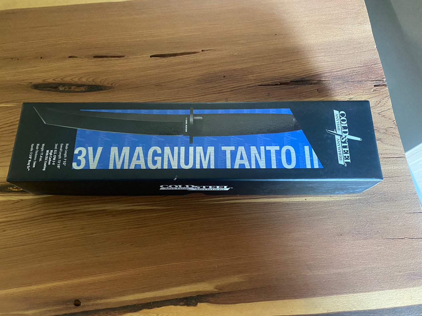 Cold Steel Nightfall 3V Magnum Tanto II Sheath Knife