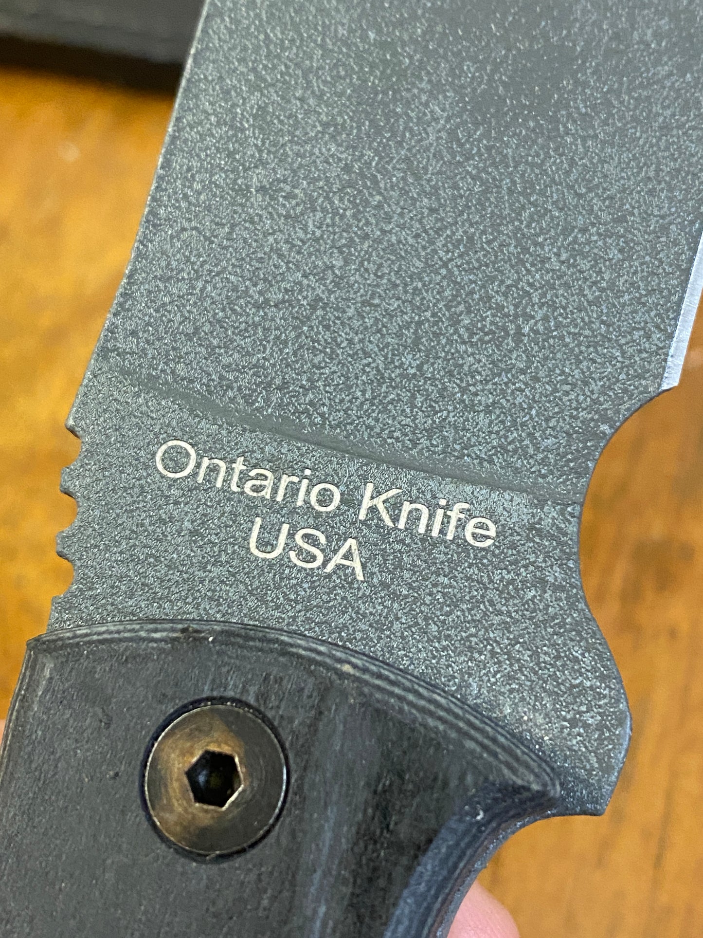 Discontinue Ontario Ranger Series RD-9DG sheath knife