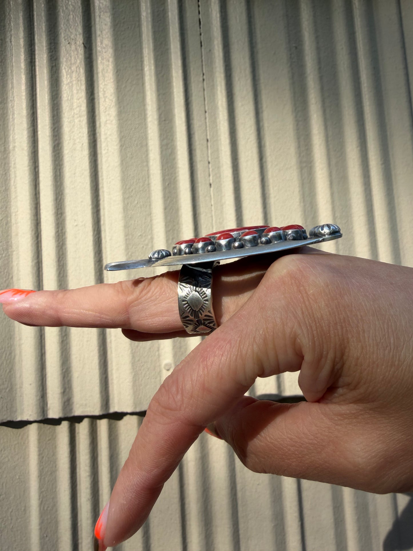 Leon Martinez XL Naja Cluster Ring