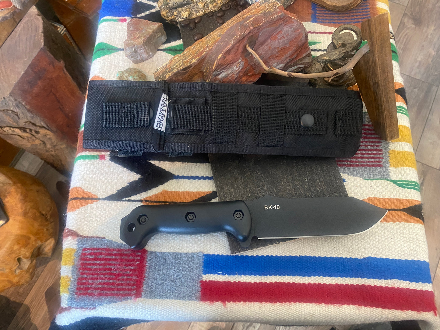 BK&T Ka-Bar Bk10 Crewman Sheath Knife