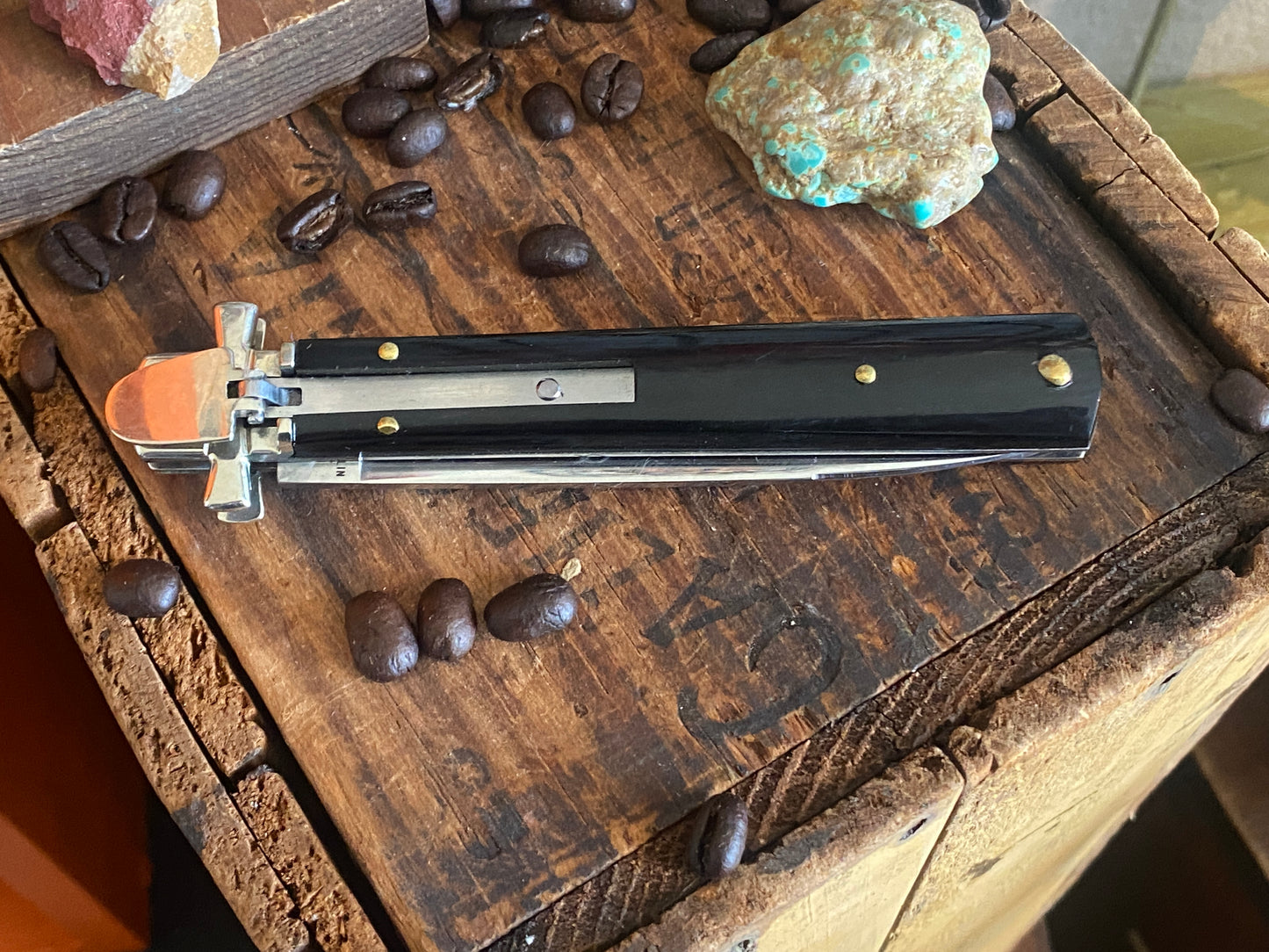 A.G.A Campolin Dominus Automatic Pocket Knife