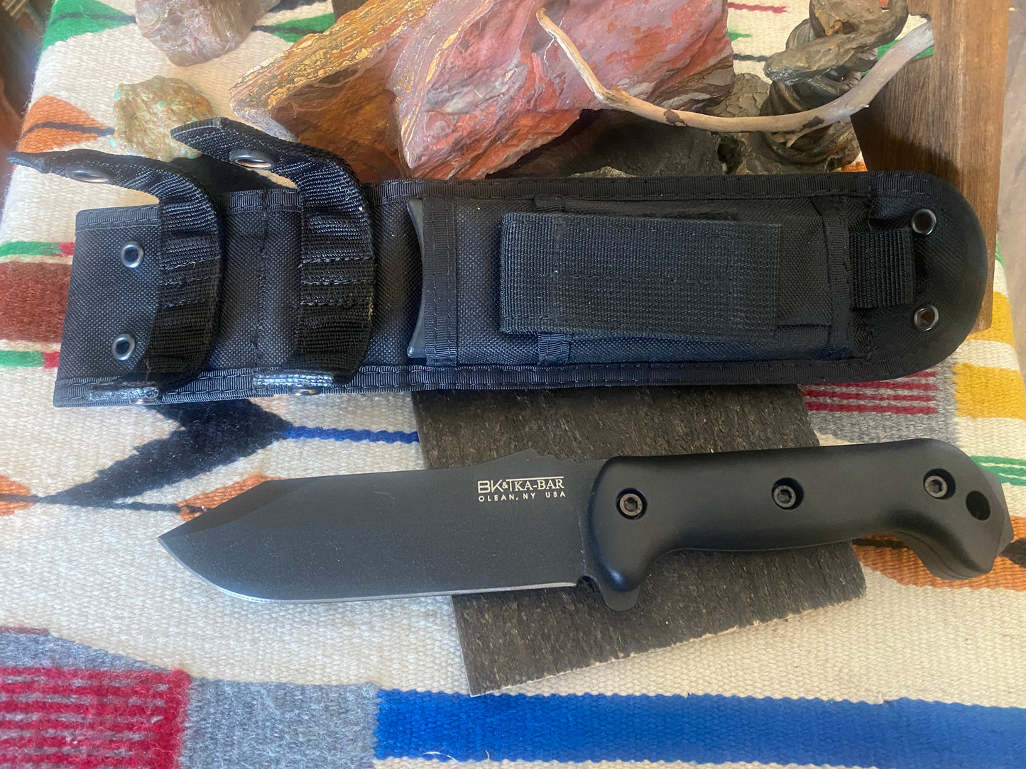 BK&T Ka-Bar Bk10 Crewman Sheath Knife
