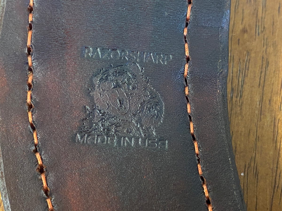 1993 Buck Kalinga Sheath Knife