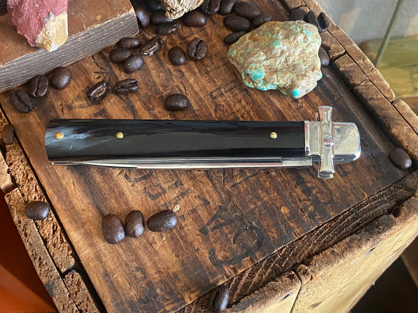 A.G.A Campolin Dominus Automatic Pocket Knife