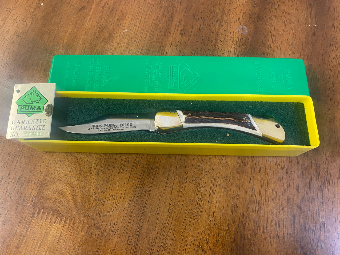 1981 905 Puma Duke Pocket Knife
