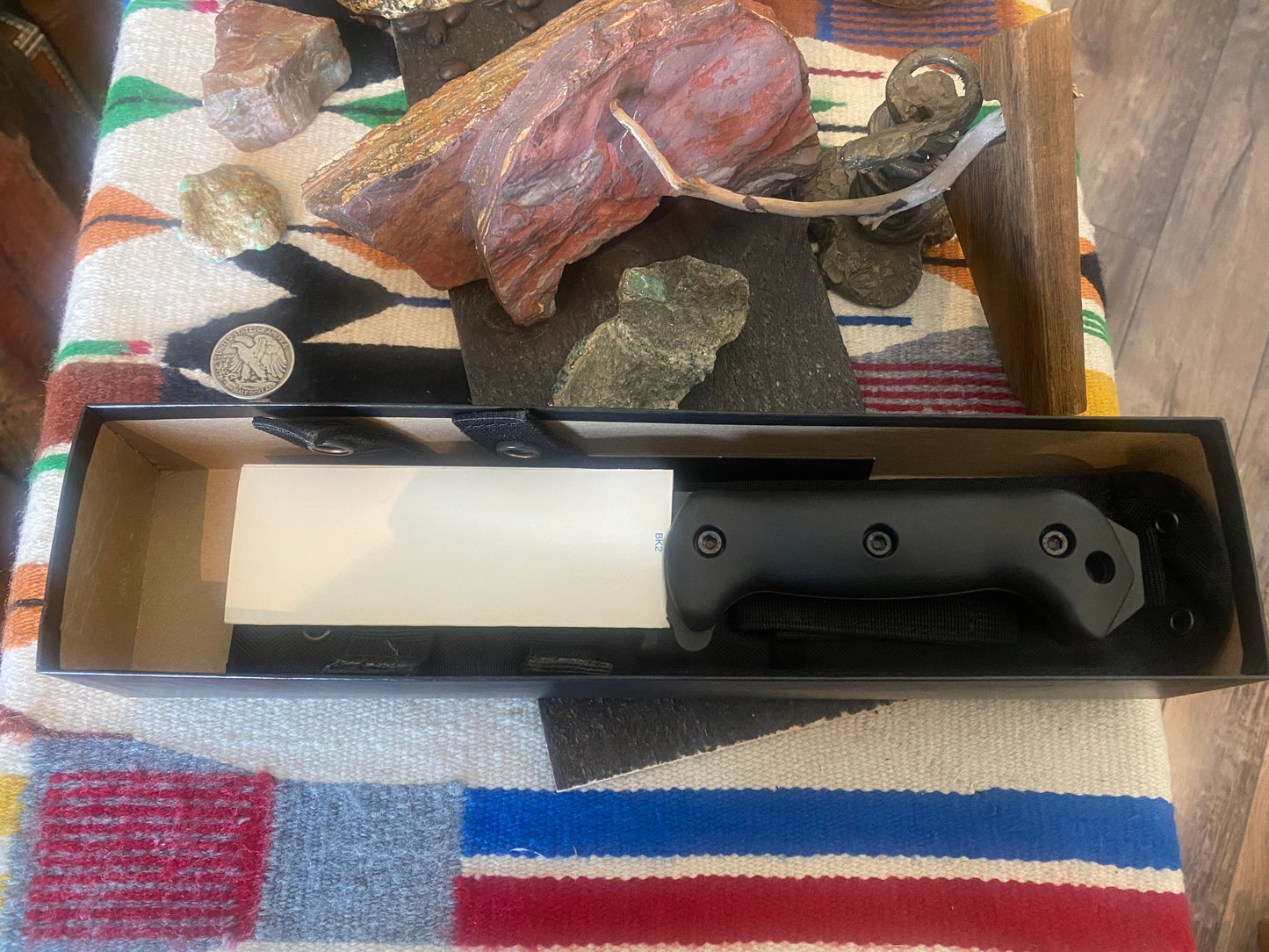 BK&T Ka-Bar Bk10 Crewman Sheath Knife