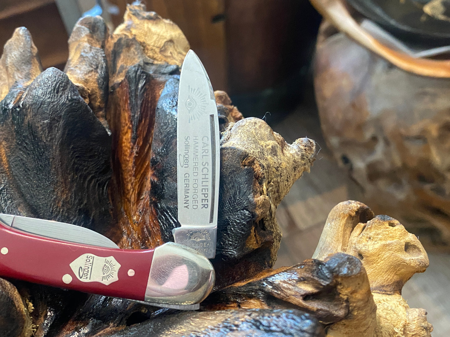 German Eye Brand C. Schlieper Canoe pocket knife