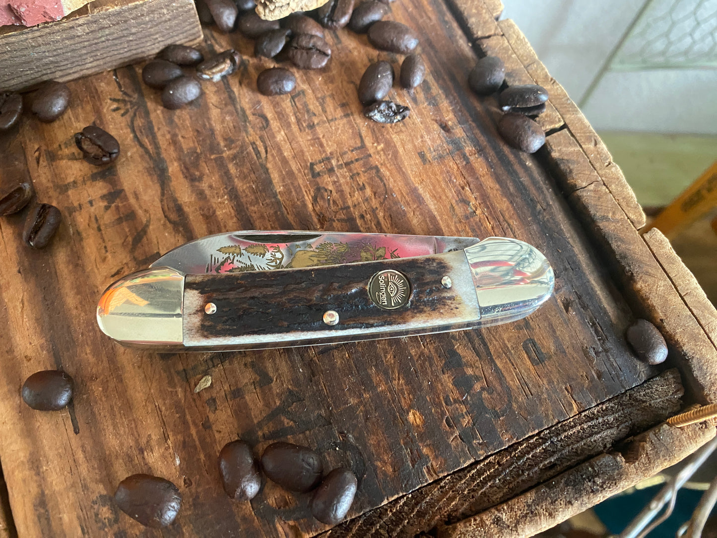 German Eye Brand C. Schlieper Canoe pocket knife