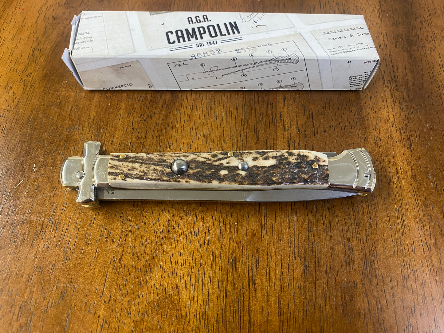 AGA Campolin Maltese Automatic Pocket Knife