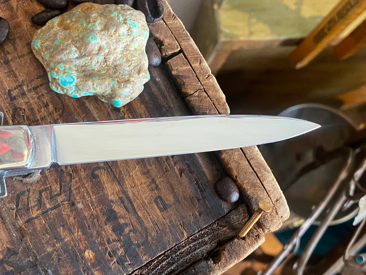 A.G.A Campolin Dominus Automatic Pocket Knife