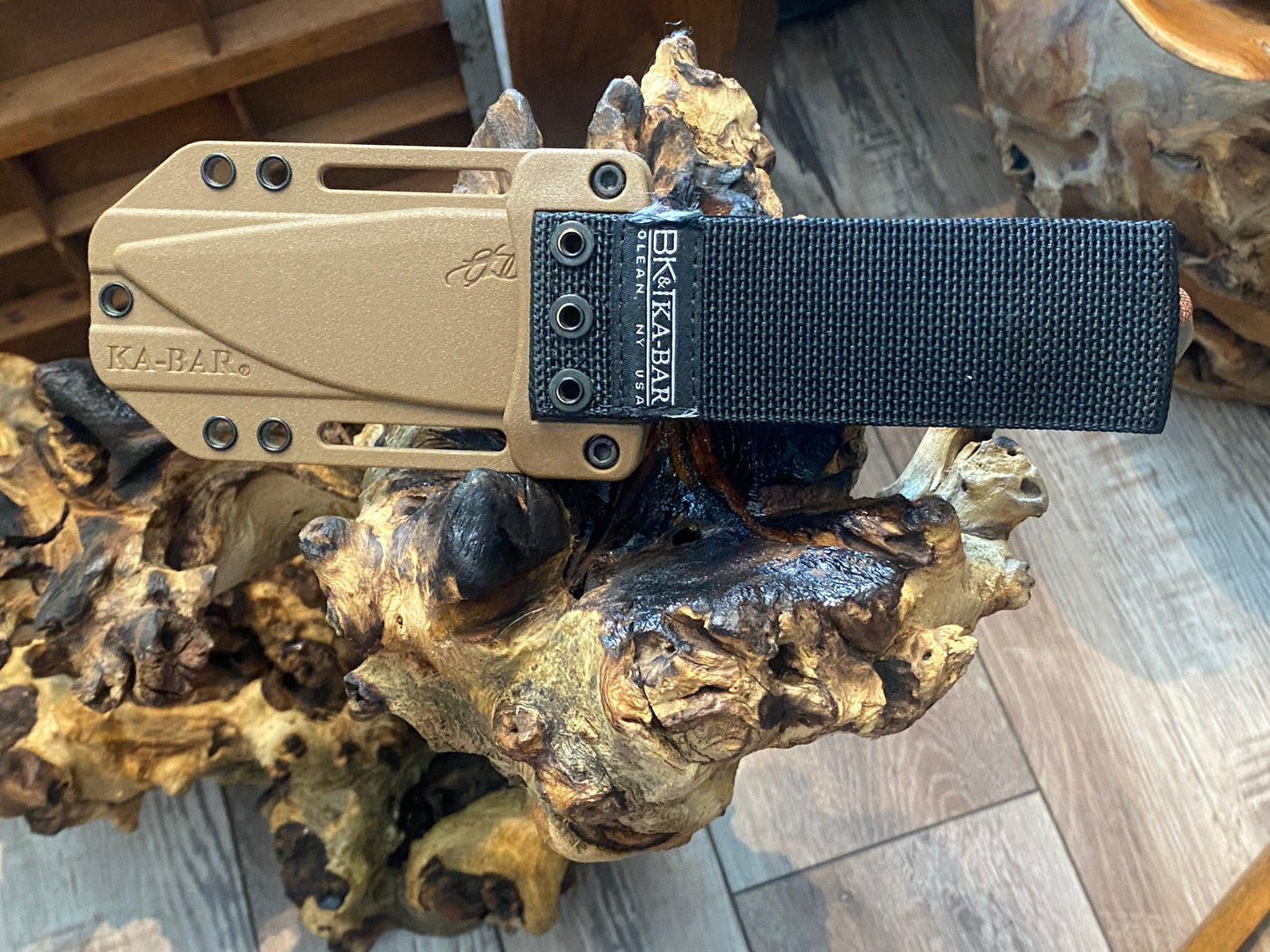 BK&T Ka-Bar BK-18 Harpoon Sheath Knife