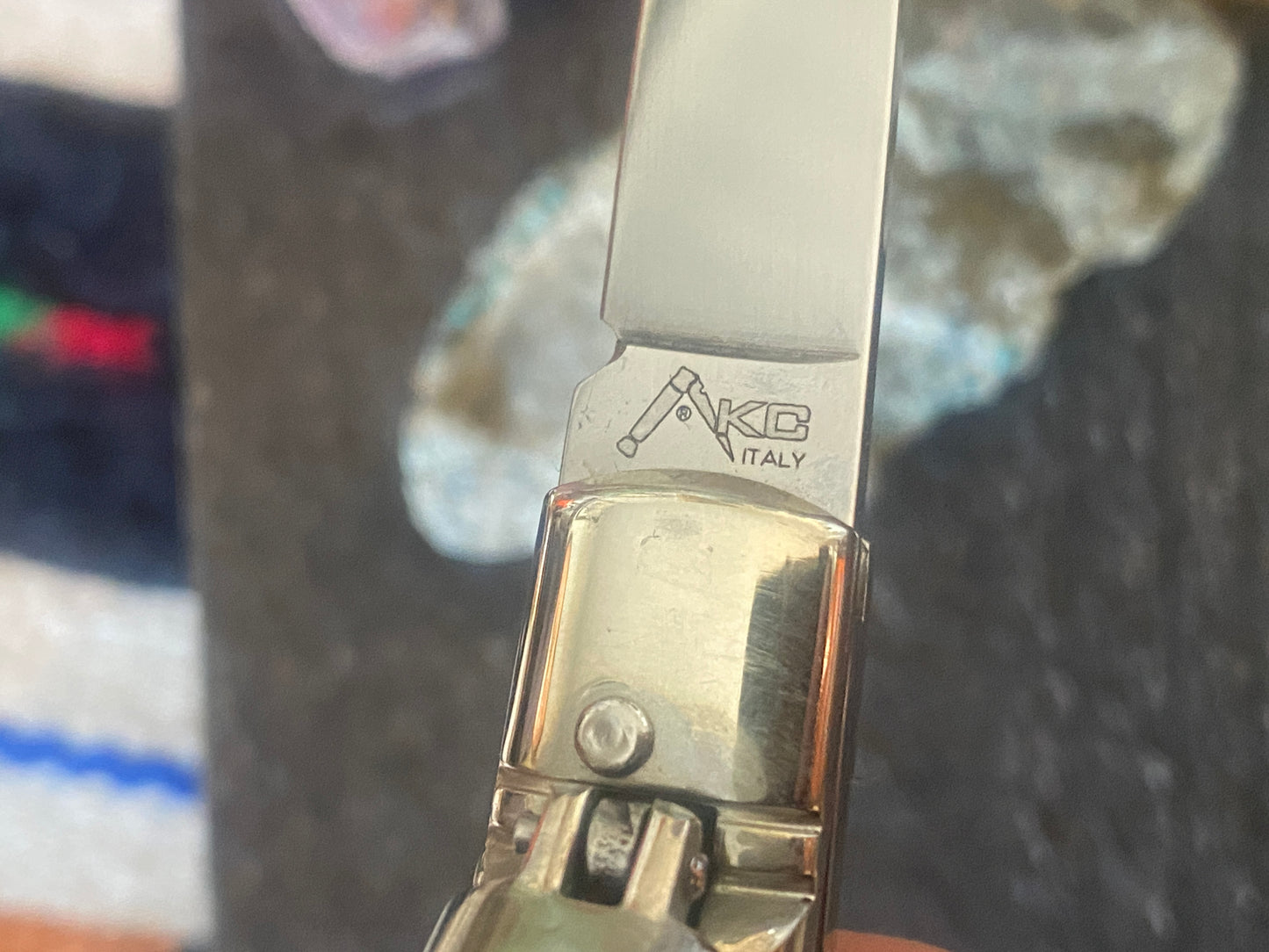 AKC Classic 6” Lever Lock Automatic Pocket Knife